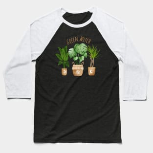 Green Witch Baseball T-Shirt